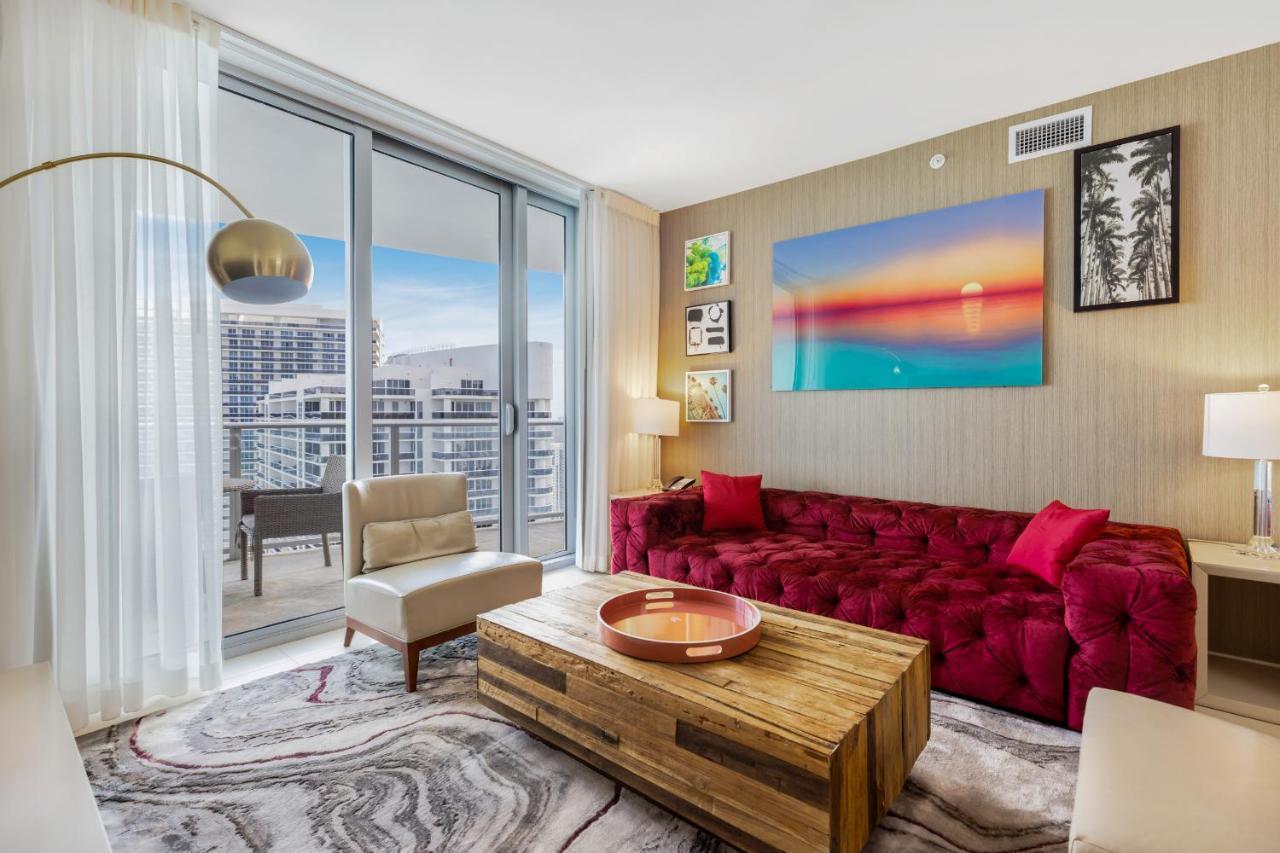 Seashore Resort - 2 Bedroom Right On The Beach Direct Ocean-View With Amenities On The Rooftop Hollywood Exteriér fotografie