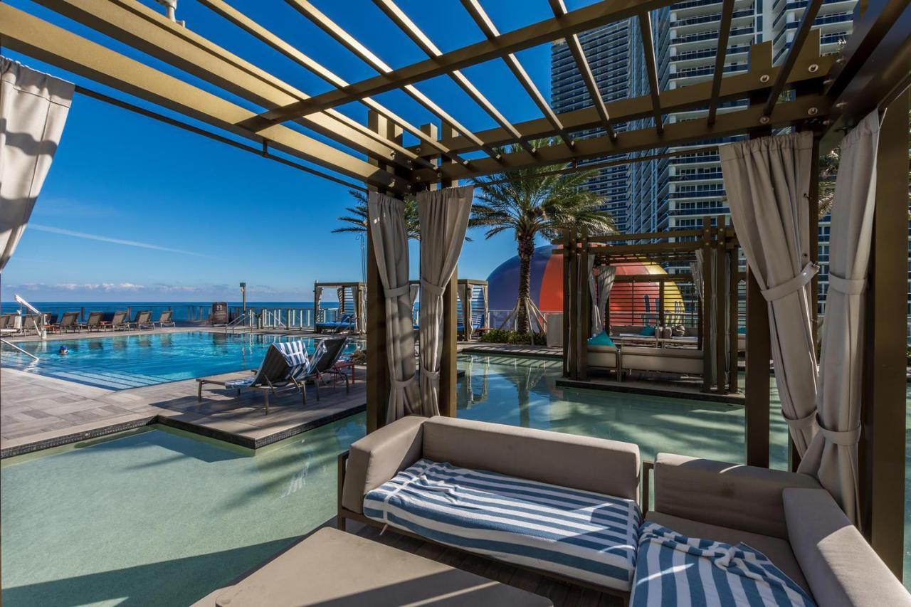 Seashore Resort - 2 Bedroom Right On The Beach Direct Ocean-View With Amenities On The Rooftop Hollywood Exteriér fotografie