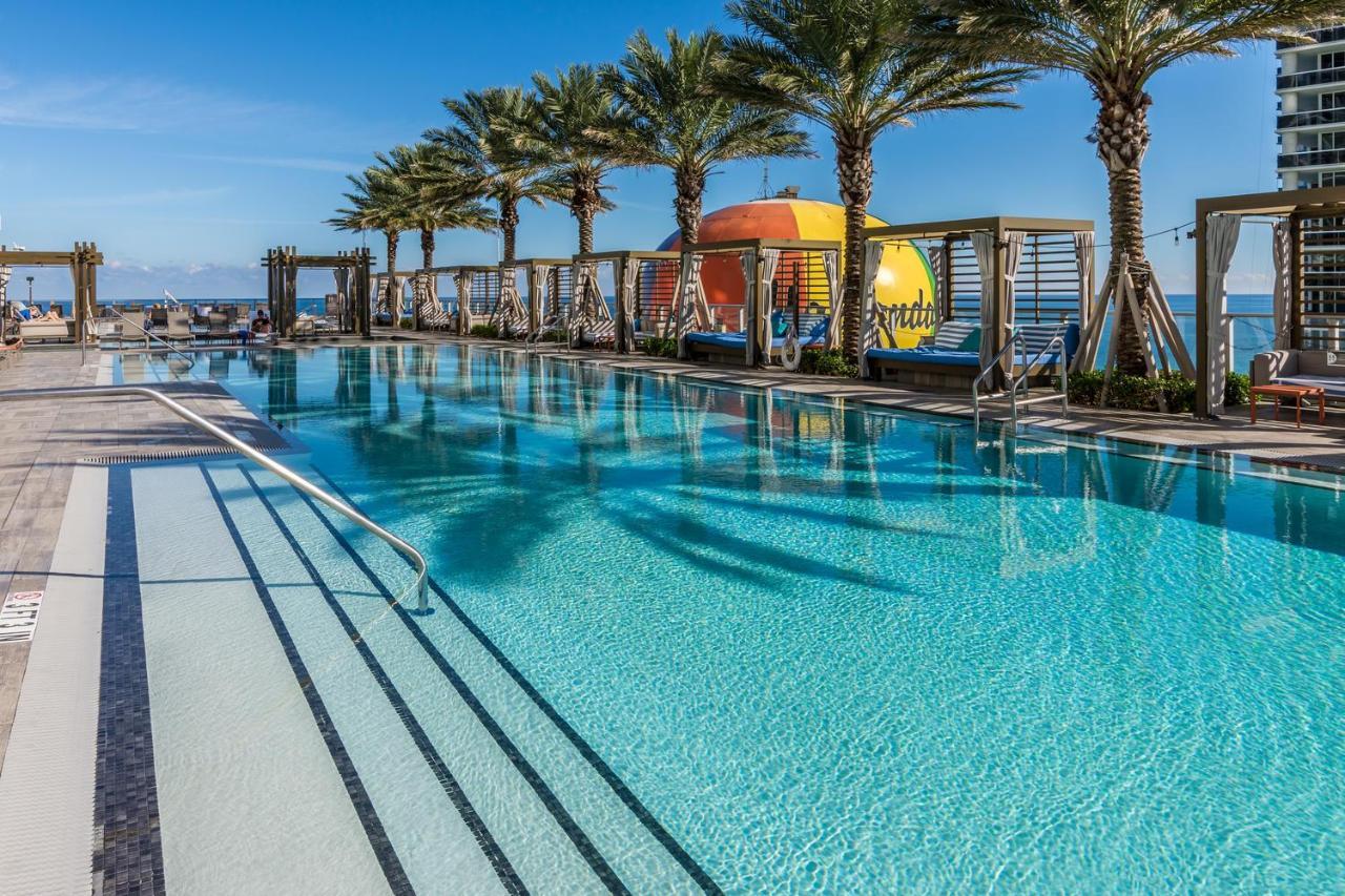 Seashore Resort - 2 Bedroom Right On The Beach Direct Ocean-View With Amenities On The Rooftop Hollywood Exteriér fotografie